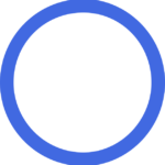 blauwe cirkel